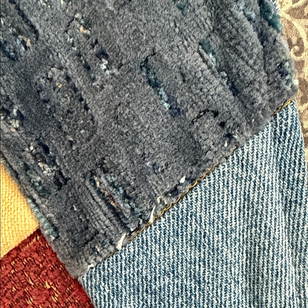 Reversible Patchwork Multicolor Vest - Picture 5 of 8